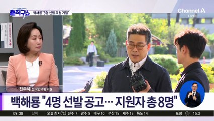 [핫피플]백해룡 “8명 전원 선발 의견 거절 당해”