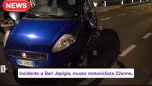 Incidente a Bari Japigia, muore motociclista 22enne