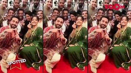 Ranveer Singh's SWEET gesture for fans  Ayushmann Khurrana-Rashmika Mandanna's POSE with paps #OTT #Movies #WebSeries #Entertainment #Netflix #PrimeVideo #DisneyPlus #Hotstar #Zee5 #Hulu #Cinema #Series #BingeWatch #Streaming #FilmNews #MovieClips #Film