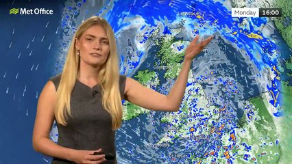 Met Office Monday Morning weather forecast 20/10/2025