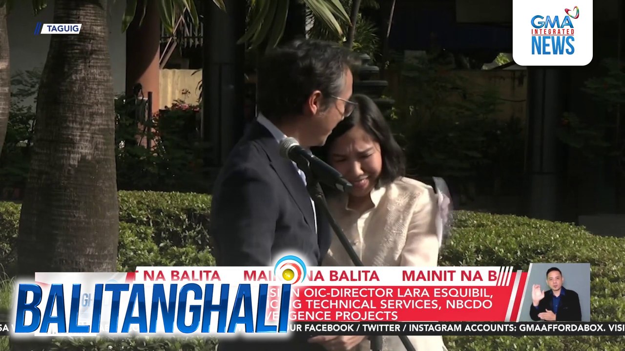 DPWH Bureau of Design OIC-Director Lara Esquibil, itinalaga bilang OIC ng technical services, NBCDO & external convergence projects | Balitanghali