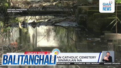 Paglilinis sa Roman Catholic Cemetery bago ang Undas, sinimulan na | Balitanghali