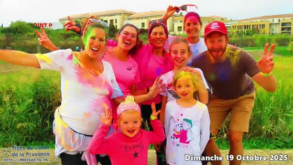 Octobre rose -- 3e COLOR RUN DE TRETS 19OCT2025