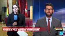 Rodrigo Paz promete volver a "abrir Bolivia al mundo" y trabajar con "todos" para salir adelante