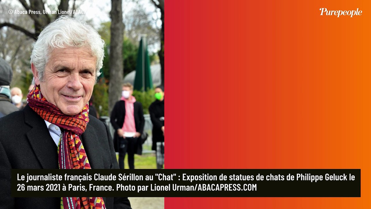 Claude Sérillon : L'ancienne star du JT passe sa retraite dans une petite ville en Province, avec sa compagne qui est une autre star de la télé