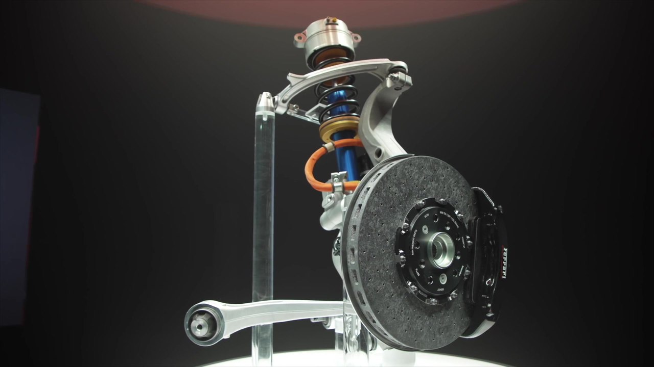 La nouvelle Ferrari Elettrica - Suspension active
