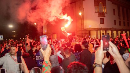 Fiesta en las calles de Marruecos tras ganar el Mundial Sub 20