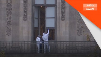 Macron kecam rompakan Muzium Louvre, warisan negara terancam