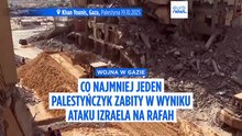 Izraelskie media donoszą o atakach Sił Obronnych Izraela w mieście Rafah