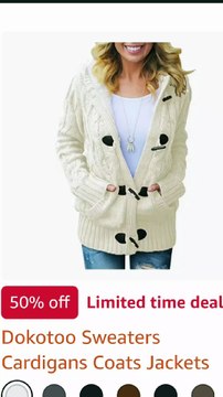 Dokotoo Sweaters Cardigans Coats Jackets