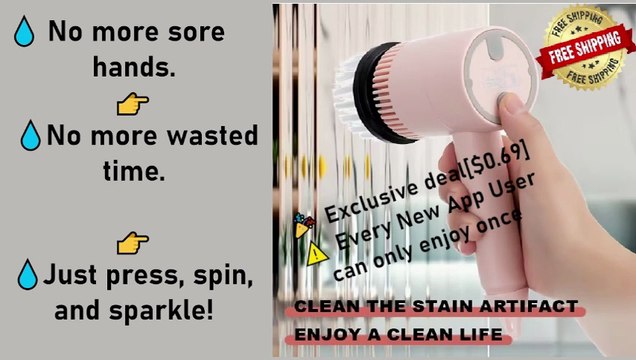 Best Electrical Spin Scrubber Brush for Daily Cleaning