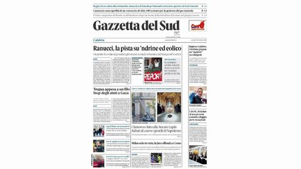 Rassegna stampa 20-10-2025 edizioni Calabria
