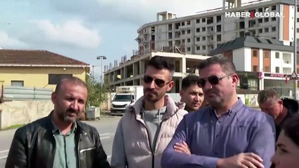 Peşin ödedikleri dairelerin başkalarına satıldığını gören vatandaşlar dehşete düştü