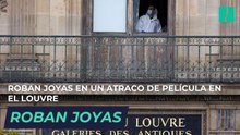 Roban joyas en un atraco de película en el Louvre: los ladrones se dan a la fuga y no ha habido heridos