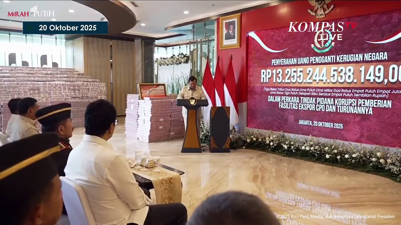 Pukul Podium! Prabowo Ultimatum 'Orang Kuat' Jika Langgar hukum: Kita Adu Kekuatan