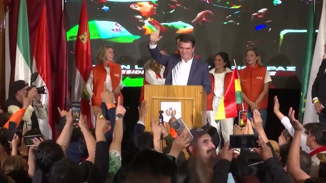 PRIMER DISCURSO de RODRIGO PAZ tras ganar las ELECCIONES en BOLIVIA