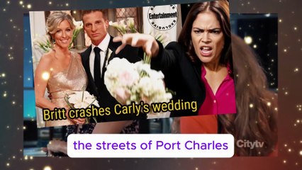 Britt reveals Carly's secret, Jason's wedding turns into a disaster General Hosp