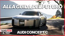 Audi Concept C, alla guida della sportiva elettrica che cambia le regole