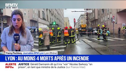 Lyon: ce que l'on sait de l'incendie dans un immeuble qui a fait au moins quatre morts