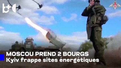 La Russie contrôle 2 localités, l'Ukraine frappe des sites russes clés