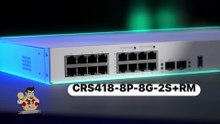 سوئیچ میکروتیک CRS418-8P-8G-2S+RM