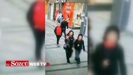 Belediyeye ait durak tabelasına zarar verilmesi güvenlik kamerasında