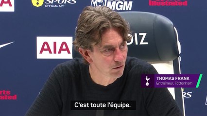 Thomas Frank défend Xavi Simons : "Moi j'ai aimé sa personnalité"