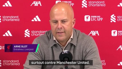 Slot : "Être mené 1-0 aussi tôt par ce Manchester United est la dernière chose que vous voulez..."