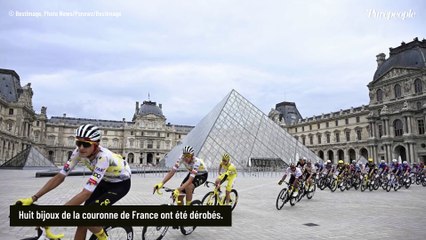 Un animateur TV français au Louvre face aux fameux bijoux : "Cette image commence à circuler…"