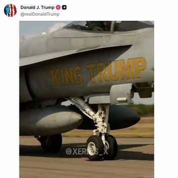 Regardez la réponse en vidéo du président américain Donald Trump au mouvement No Kings qui a mobilisé des millions d'Américains ce week-end