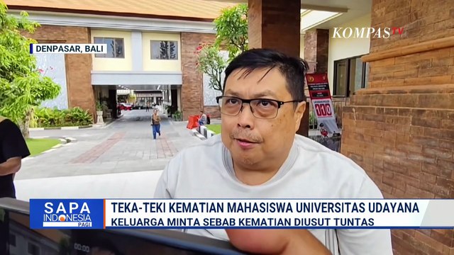 Kematian Mahasiswa Udayana di Kampus Masih Misterius, Keluarga Minta Polisi Usut Tuntas