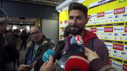 Les compliments de Giroud pour Igamane : « Il a une très bonne mentalité » - Foot - Ligue 1 - Lille