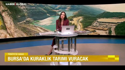 Bursa'da kuraklık tarımı vuracak: Eğer barajlardaki su seviyesi artmazsa üretici sulama yapamayacak