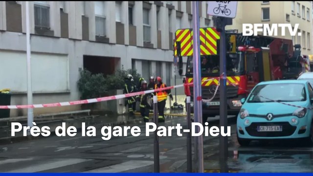 Lyon: au moins quatre morts lors de l'incendie d'un immeuble