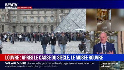 Cambriolage au Louvre: "Hier ont été pris des morceaux de l'histoire de France", affirme Pierre Branda, historien spécialiste du Consulat et du Premier Empire