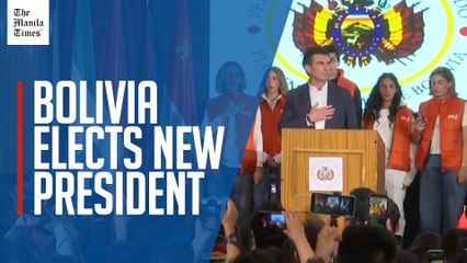 'Ideology doesn't feed us': Bolivia's election winner thanks voters
