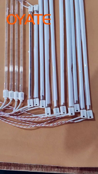 1000w infrared curing lamp 355mm 1000w infrared curing lamp 355mm half white coated infrared quartz heater