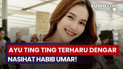 Curhat Soal Hidup dan Jodoh, Ayu Ting Ting Tersentuh dengan Jawaban Habib Umar