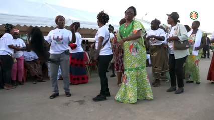 Présidentielle 2025 : meeting de la candidate Henriette Lagou à Bouaflé