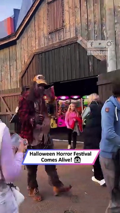 Inside the Terrifying Halloween Horror Festival – Scary Costumes & Thrills! 🎃|| Heartsome 💖