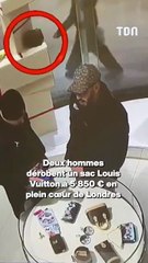 Deux hommes dérobent un sac Louis Vuitton à 5 850 € en plein cœur de Londres