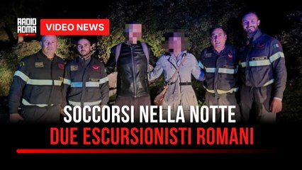 Soccorsi nella notte due escursionisti romani