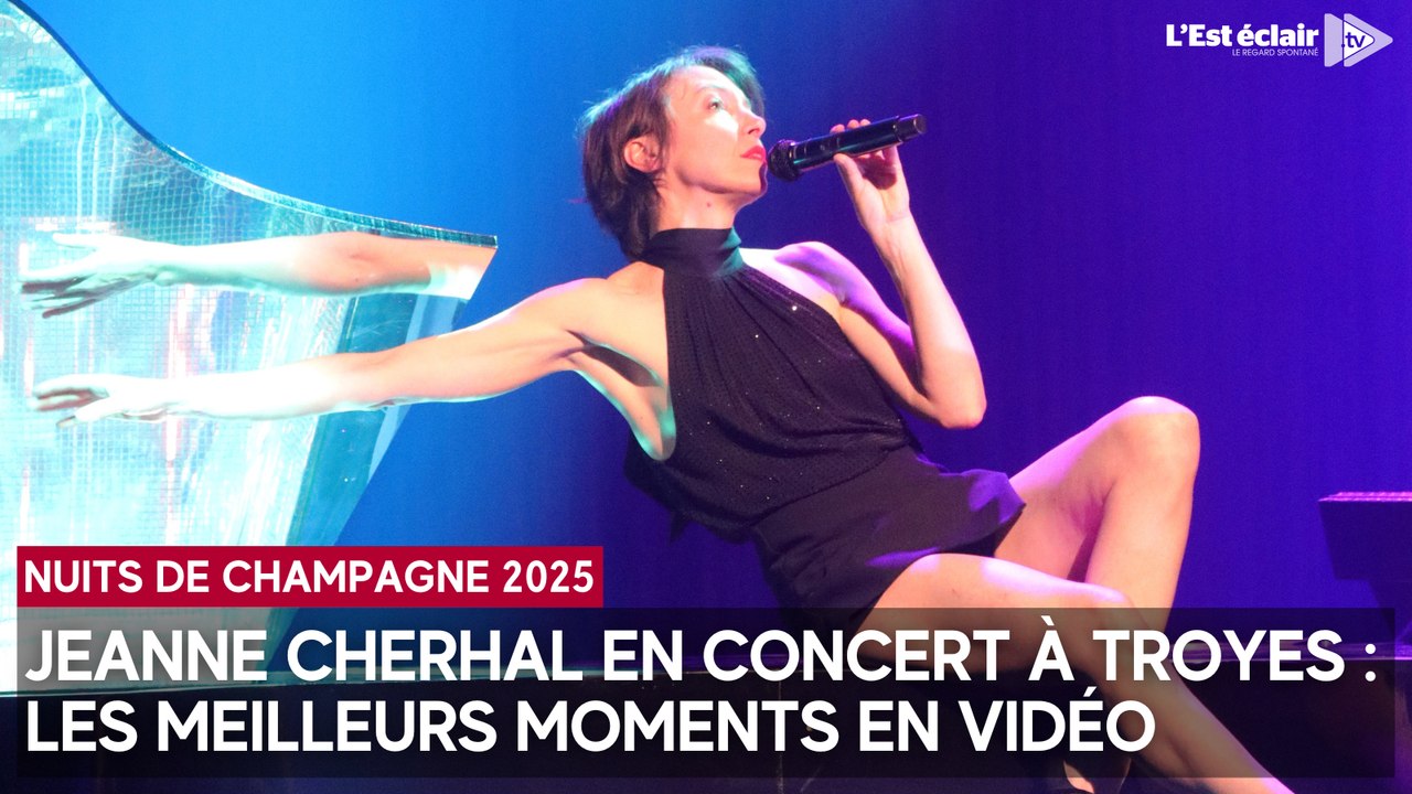Les meilleurs moments du concert de Jeanne Cherhal aux Nuits de Champagne 2025
