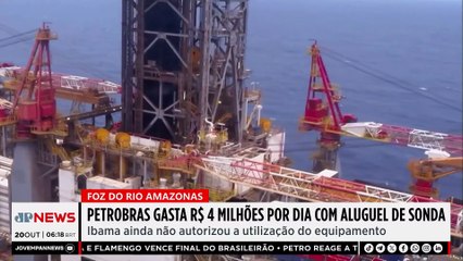 Petrobras paga R$ 4 milhões por dia por sonda parada, diz FUP