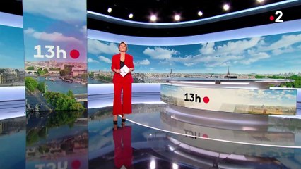 Regardez les premiers pas de Mélanie Taravant, la nouvelle joker de Julian Bugier, aux commandes du 13h de France 2: "Très heureuse de vous retrouver toute cette semaine" - VIDEO