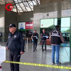 Otogarda etrafa ateş açtı, polis tarafından bacağından vurulup yakalandı