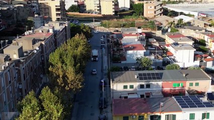 Pericoli e caos Tir nel primo quartiere