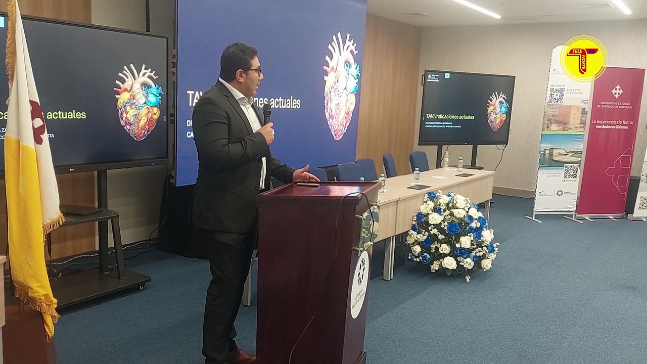 DR MARCOS ORTEGALA 1ERA JORNADA DE CARDIOLOGÍA 2025 EN EL HOSPITAL SEMEDIC GENERÓ MUCHO INTERÉS EN LA CLASE MÉDICA