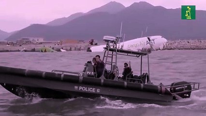 Investigan la pérdida de control de un Boeing 747-481 de carga al aterrizar en Hong Kong