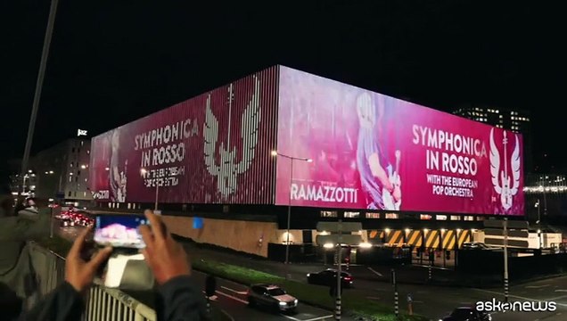 E' partito con un successo il tour mondiale di Eros Ramazzotti